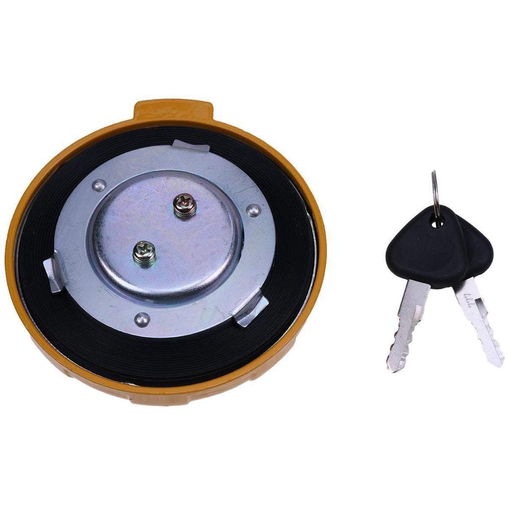 Fuel Cap 2 Key 777 14641479 14639653 14528922 For Volvo EC210B EC290B EC140B