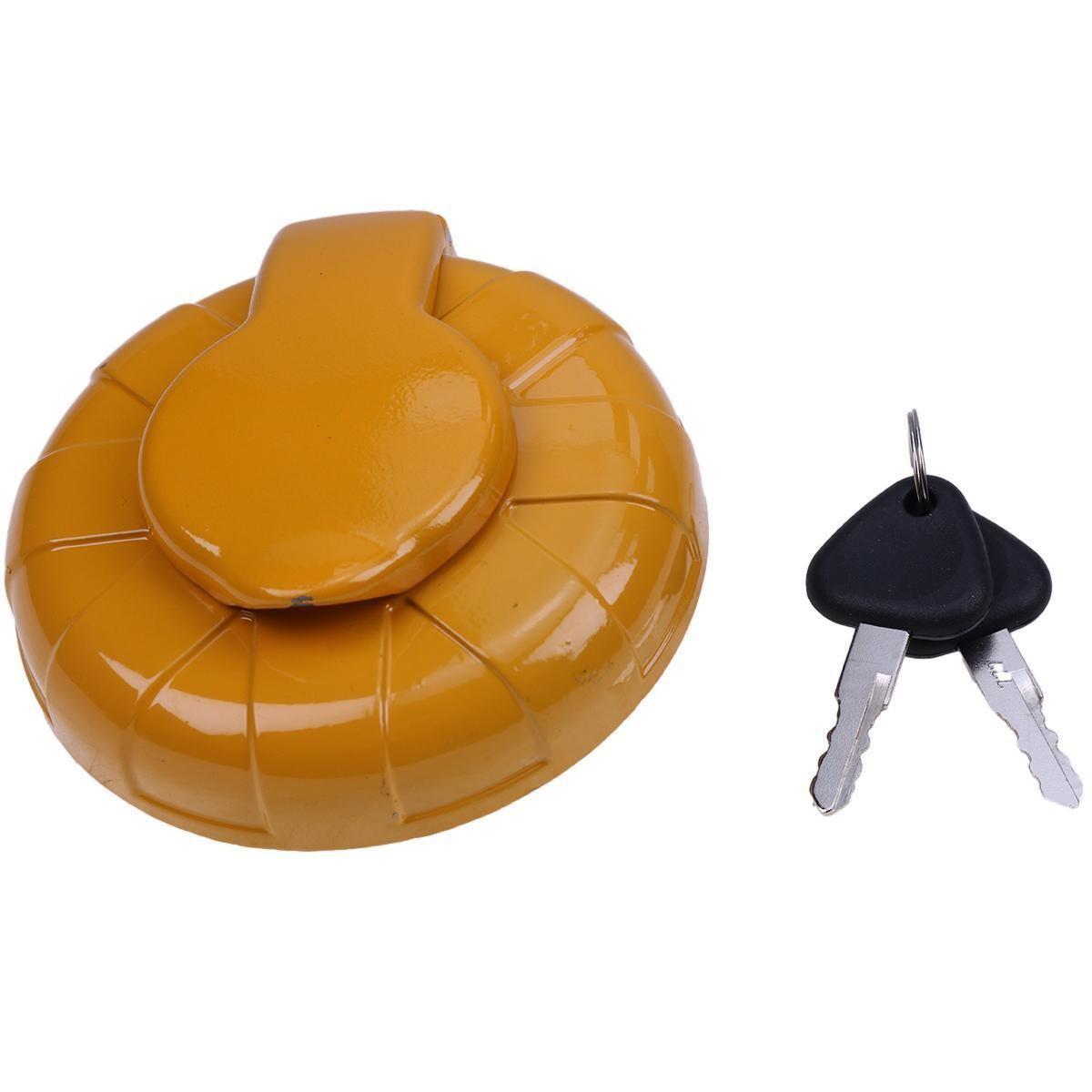 Fuel Cap 2 Key 777 14641479 14639653 14528922 For Volvo EC210B EC290B EC140B