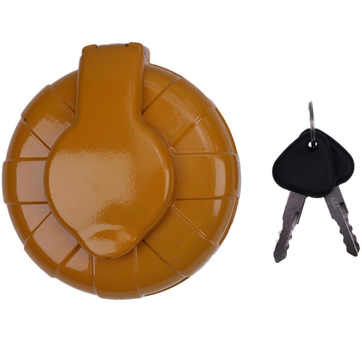 Fuel Cap 2 Key 777 14641479 14639653 14528922 For Volvo EC210B EC290B EC140B