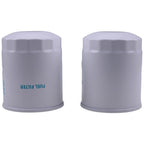 2X Fuel Filter 16631-43560 19090-55580 For Kubota SVL75 SVL75-2 M-100 M100GXDTC