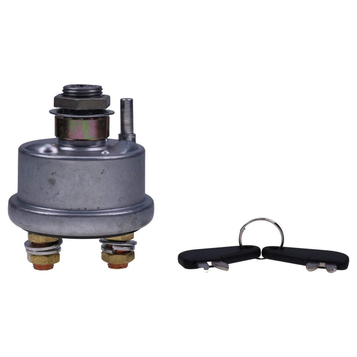Master Disconnect Ignition Switch W/ 2 keys For Caterpillar 7N0718 7N-0718