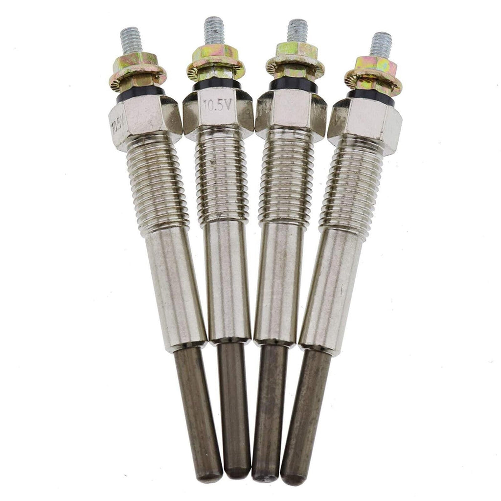 4X Plug Glow 9-82511978-0 For Isuzu ELF150 ELF250 TLD13 C240 C221 4BA1 D500 4FA1