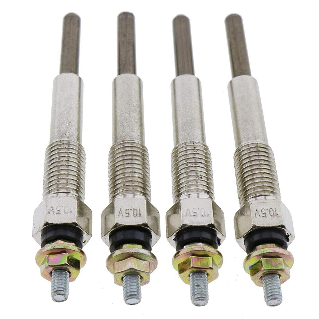 4X Plug Glow 9-82511978-0 For Isuzu ELF150 ELF250 TLD13 C240 C221 4BA1 D500 4FA1