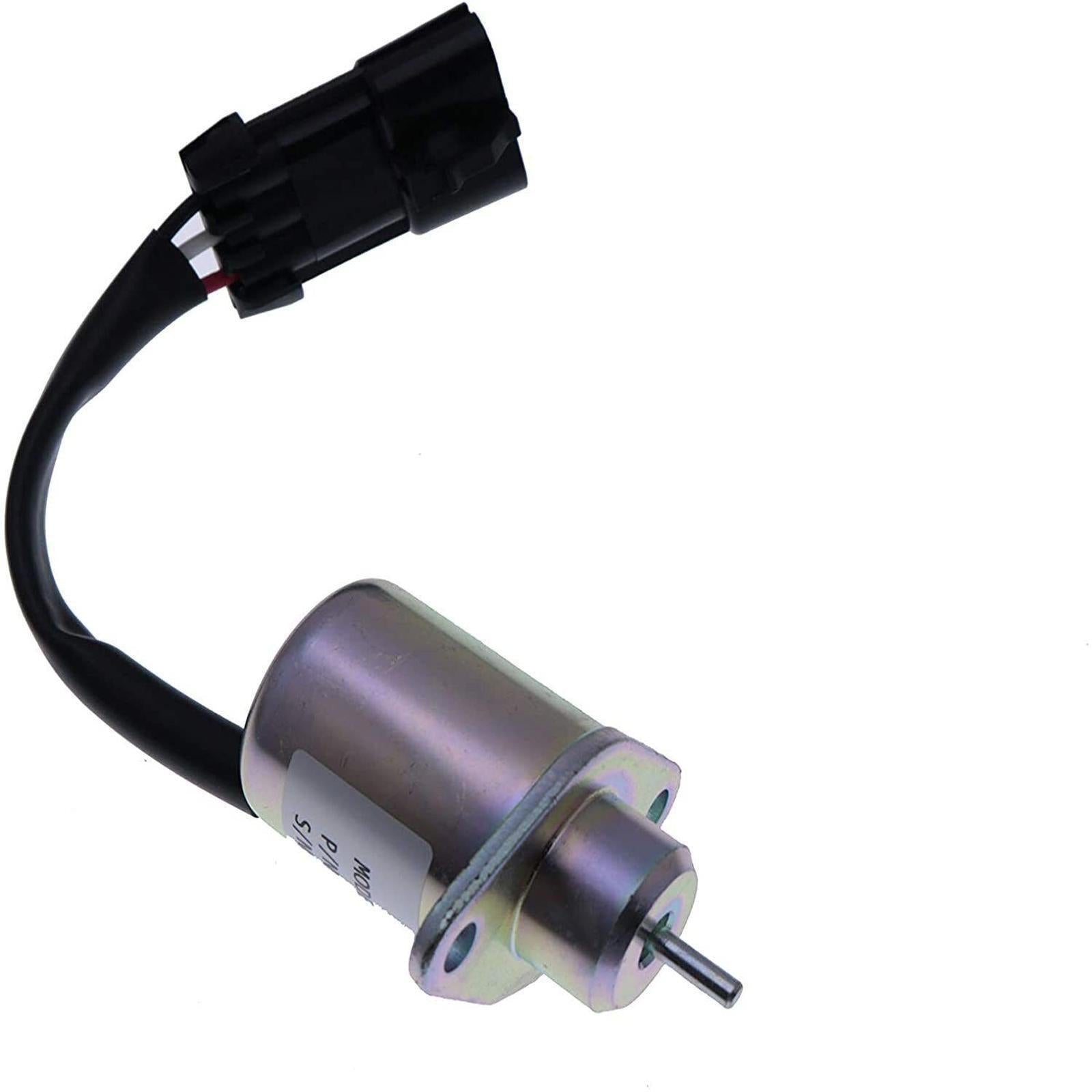 12V Fuel Shutoff Solenoid 251523001 SA-4561-T for Kubota R90 Engine V1505 D1105