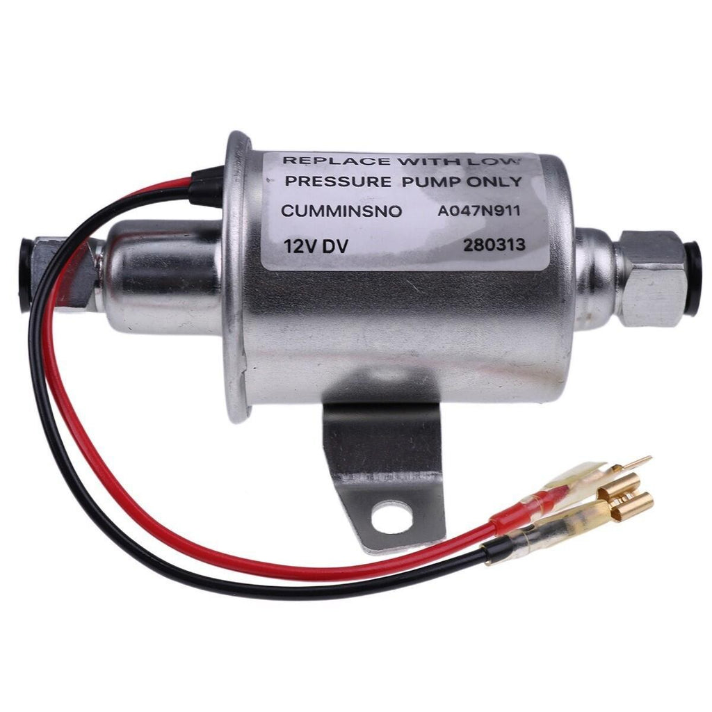12V Fuel Pump 149-2790 For Cummins Onan Generator 3.5-5 PSI 25-35 GPH