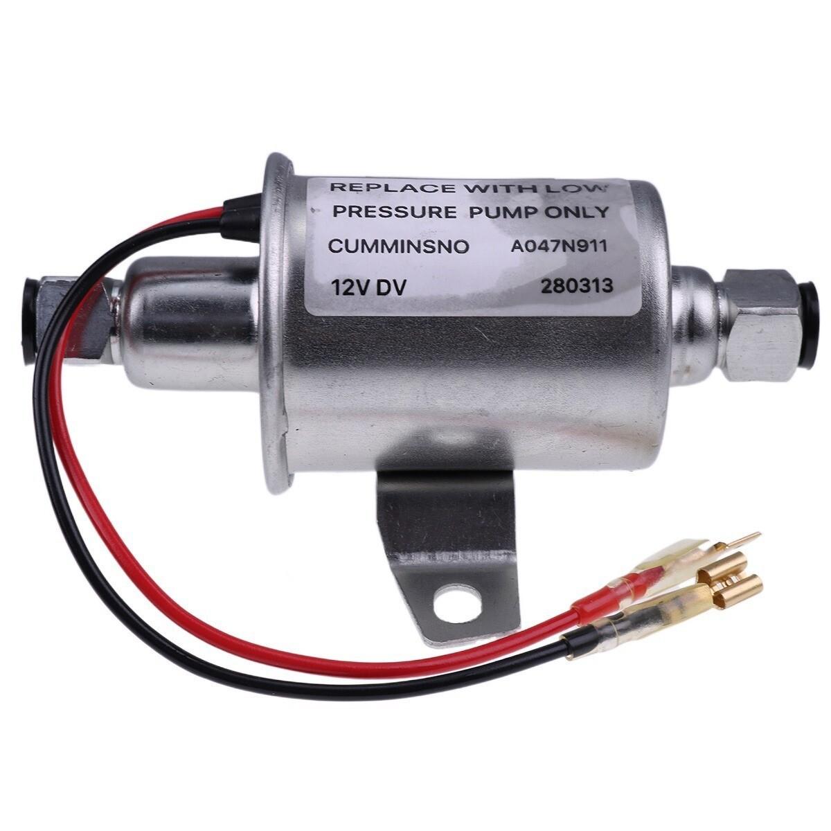12V Fuel Pump 149-2790 For Cummins Onan Generator 3.5-5 PSI 25-35 GPH