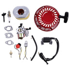 Carburetor Ignition Coil Recoil Starter for Honda GX140 GX160 GX200 5.5HP 6.5HP