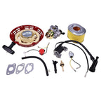 Carburetor Ignition Coil Recoil Starter for Honda GX140 GX160 GX200 5.5HP 6.5HP