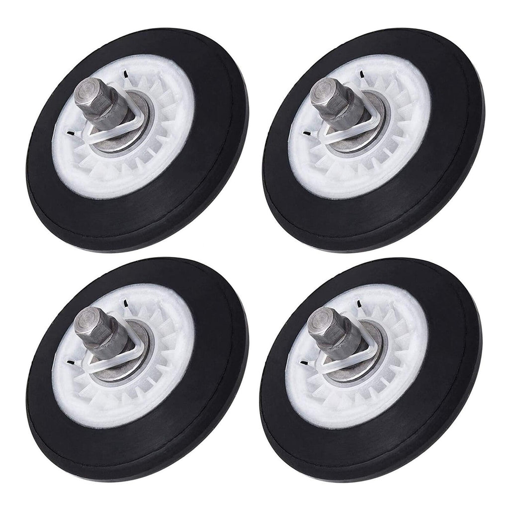 (4-Pack) Dryer Drum Roller Assembly For LG Dryers 4581EL3001A 4581EL2002C