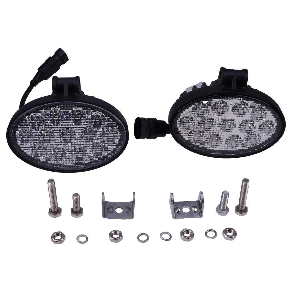 2X LED Flood Lights 700726172 for Agco Baler 2150 2170 2190 7423 7424 7434 7444