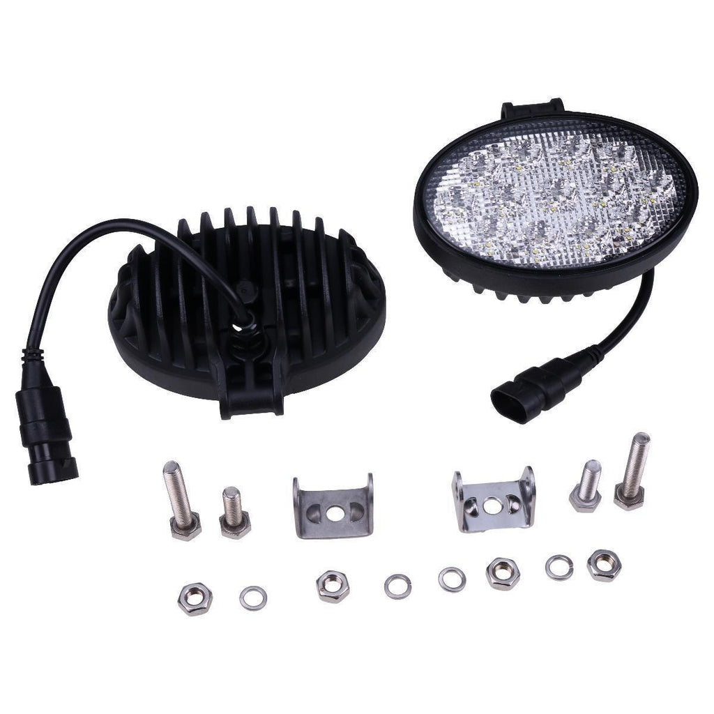 2X LED Flood Lights 700726172 for Agco Baler 2150 2170 2190 7423 7424 7434 7444