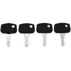 4Pcs Keys 68920 For Kubota B, BX, F, GR, ZD, ZG and ZP series Mowers and UTV's
