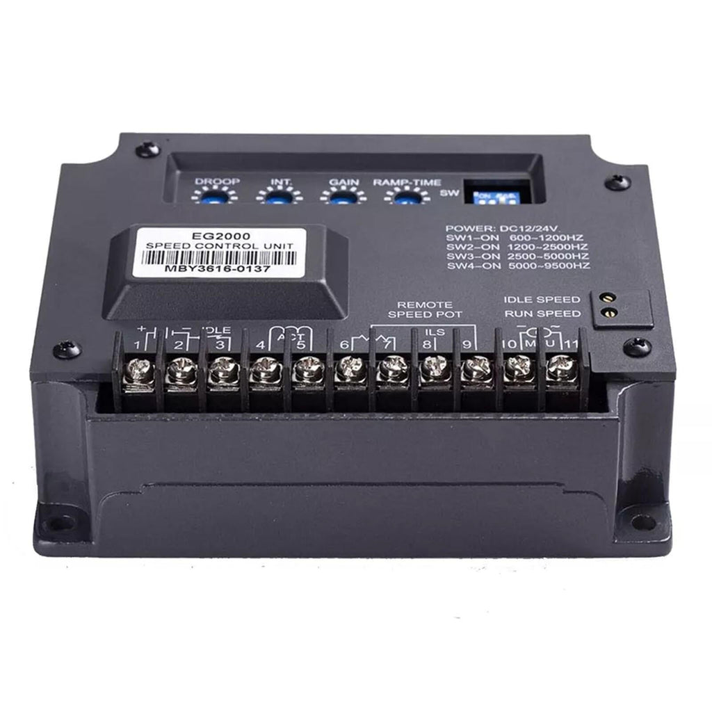 EG2000  ESC2301-A Electronic Engine Speed Governor Generator Controller Panel