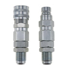 #12JIC Flat Face Hydraulic Quick Connect Coupler for Bobcat 773 873 863 963 7753