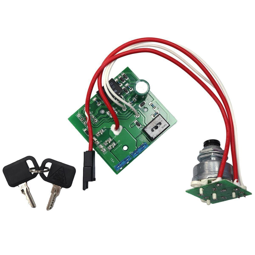 Ignition Switch Module w/2 Keys For John Deere 325 335 345 AM124137 AM119999