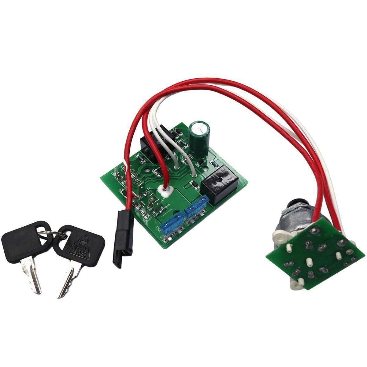 Ignition Switch Module w/2 Keys For John Deere 325 335 345 AM124137 AM119999