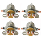 4Pcs Solenoid Relay Switch for Prestolite Ramsey Winch Golf Continuous Duty 12V