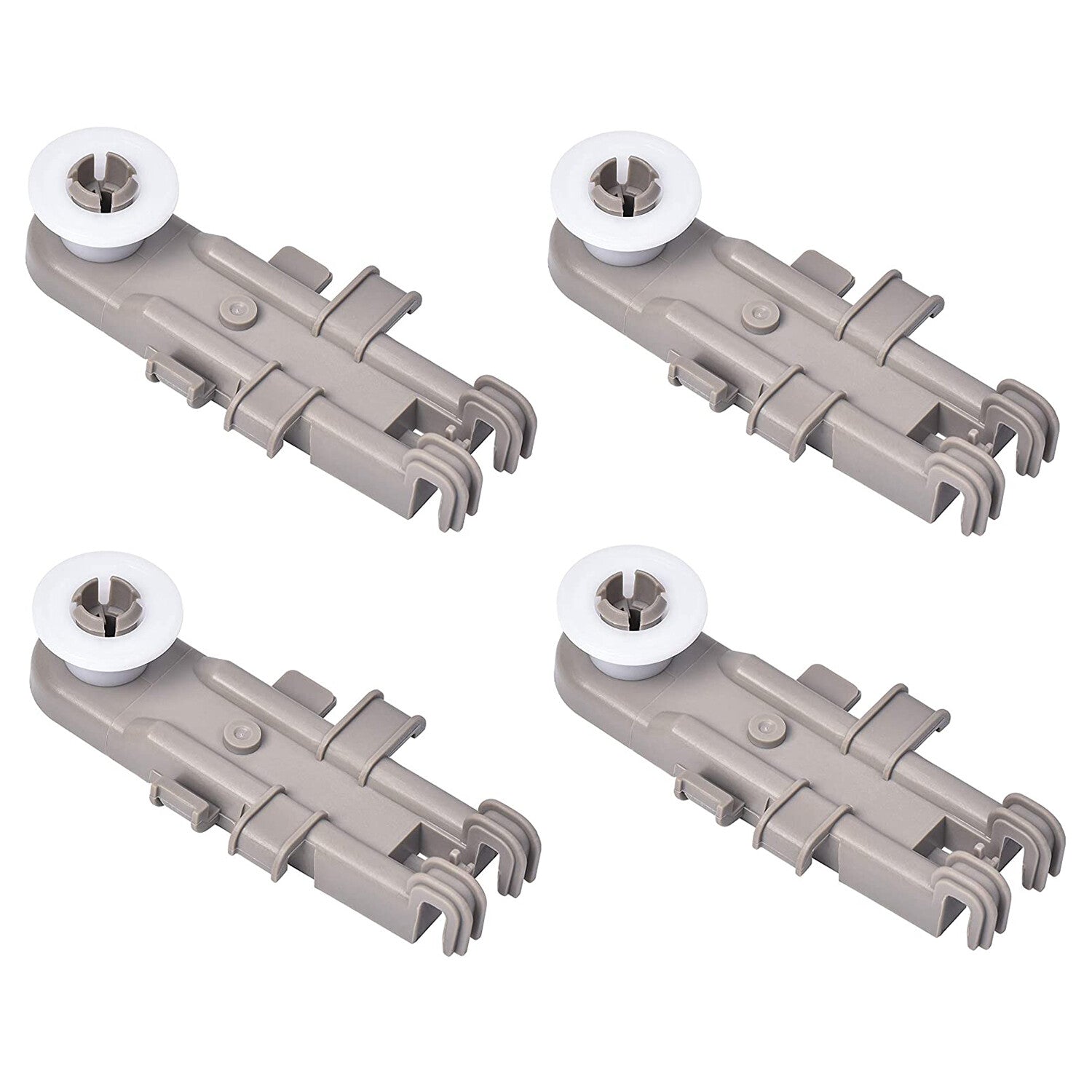 4 Dishwasher Upper Rack Wheel 8268743 WP8268655 for Whirlpool KitchenAid Kenmore