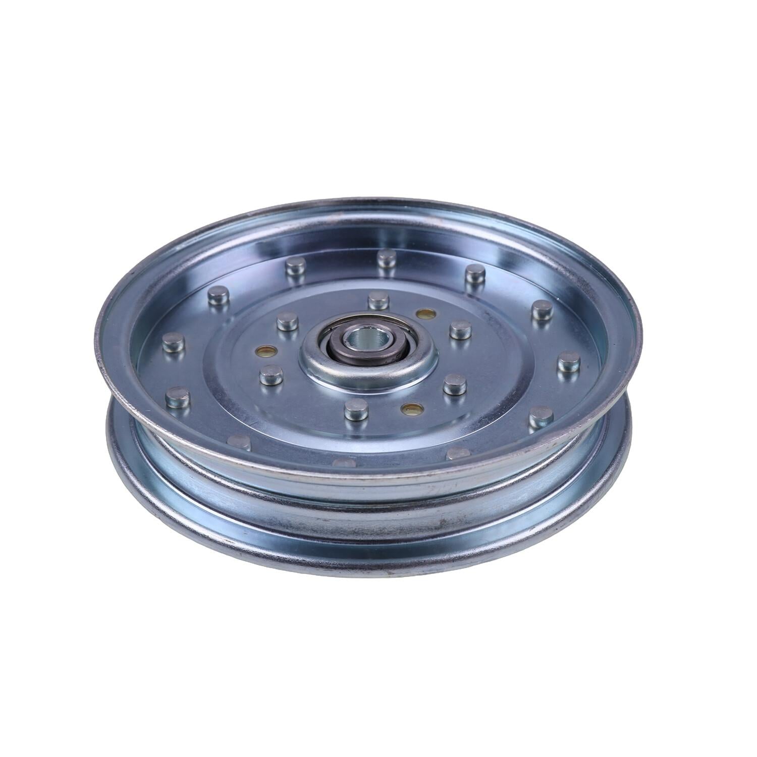 Flat Idler Pulley 5021976 for Ferris Anapper Pro 5600184 5102831 1/2" OD 6-3/4"