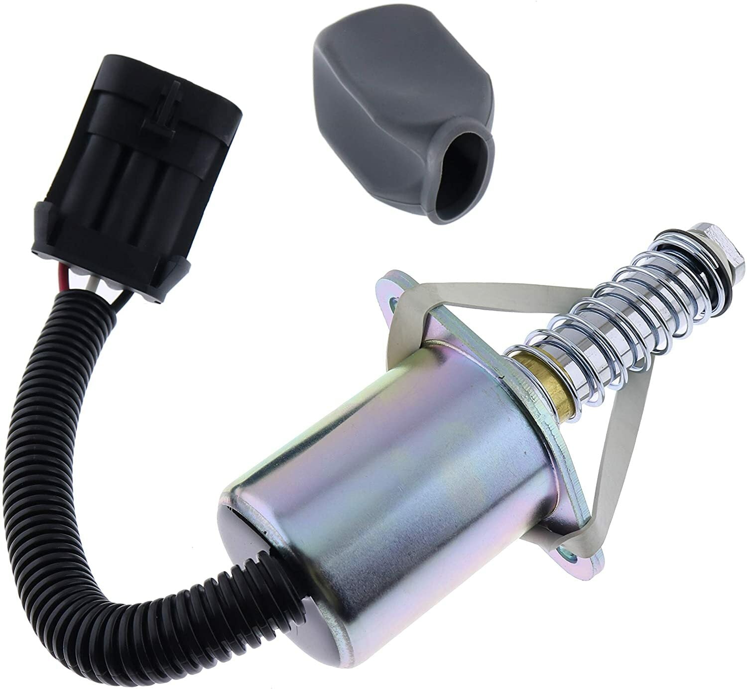 12V Fuel Solenoid 6681513 6681512 for Bobcat Skid Steer 325 328 751 7753 853 953