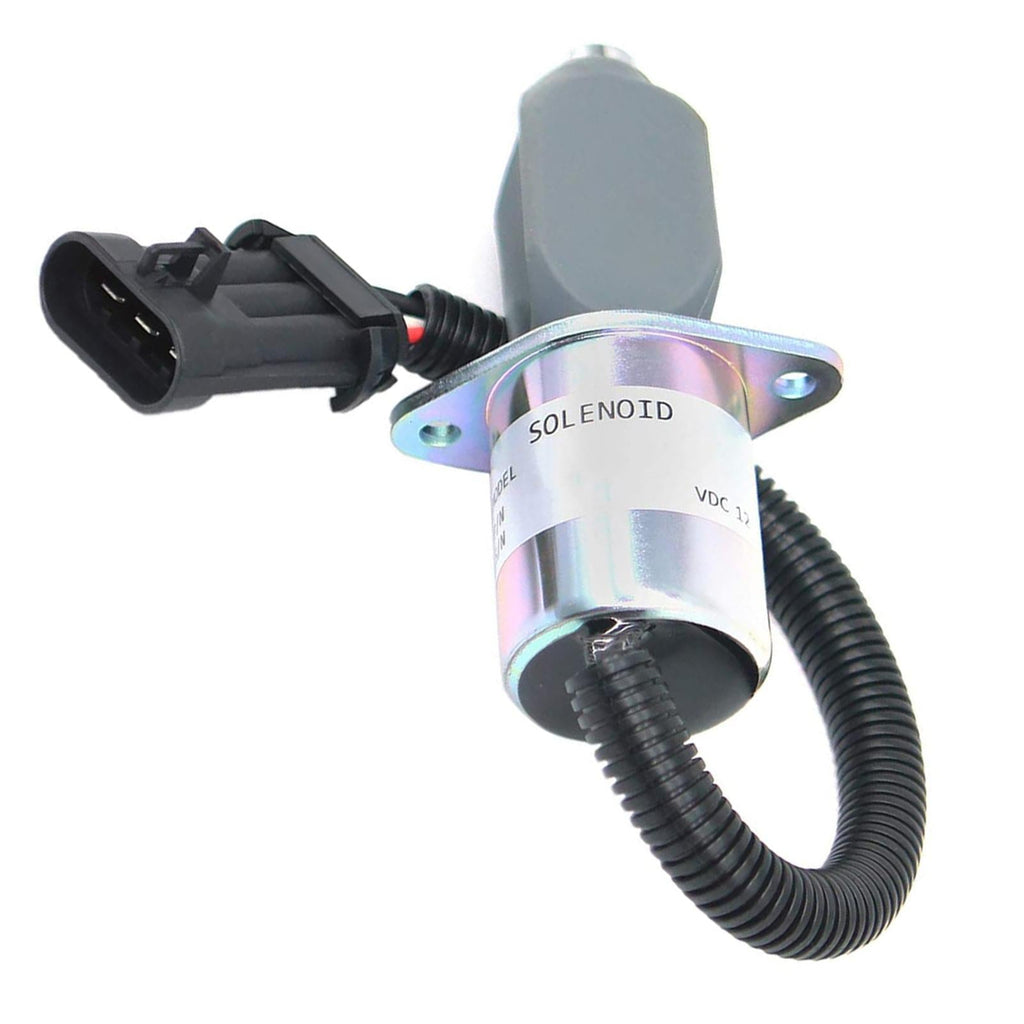 12V Fuel Solenoid 6681513 6681512 for Bobcat Skid Steer 325 328 751 7753 853 953