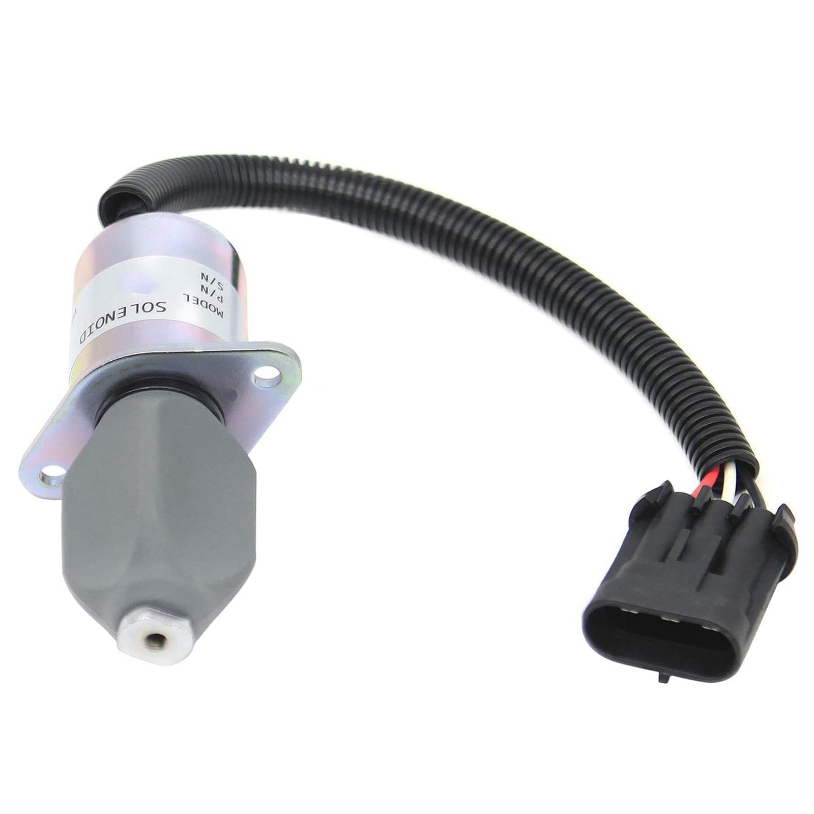 12V Fuel Solenoid 6681513 6681512 for Bobcat Skid Steer 325 328 751 7753 853 953