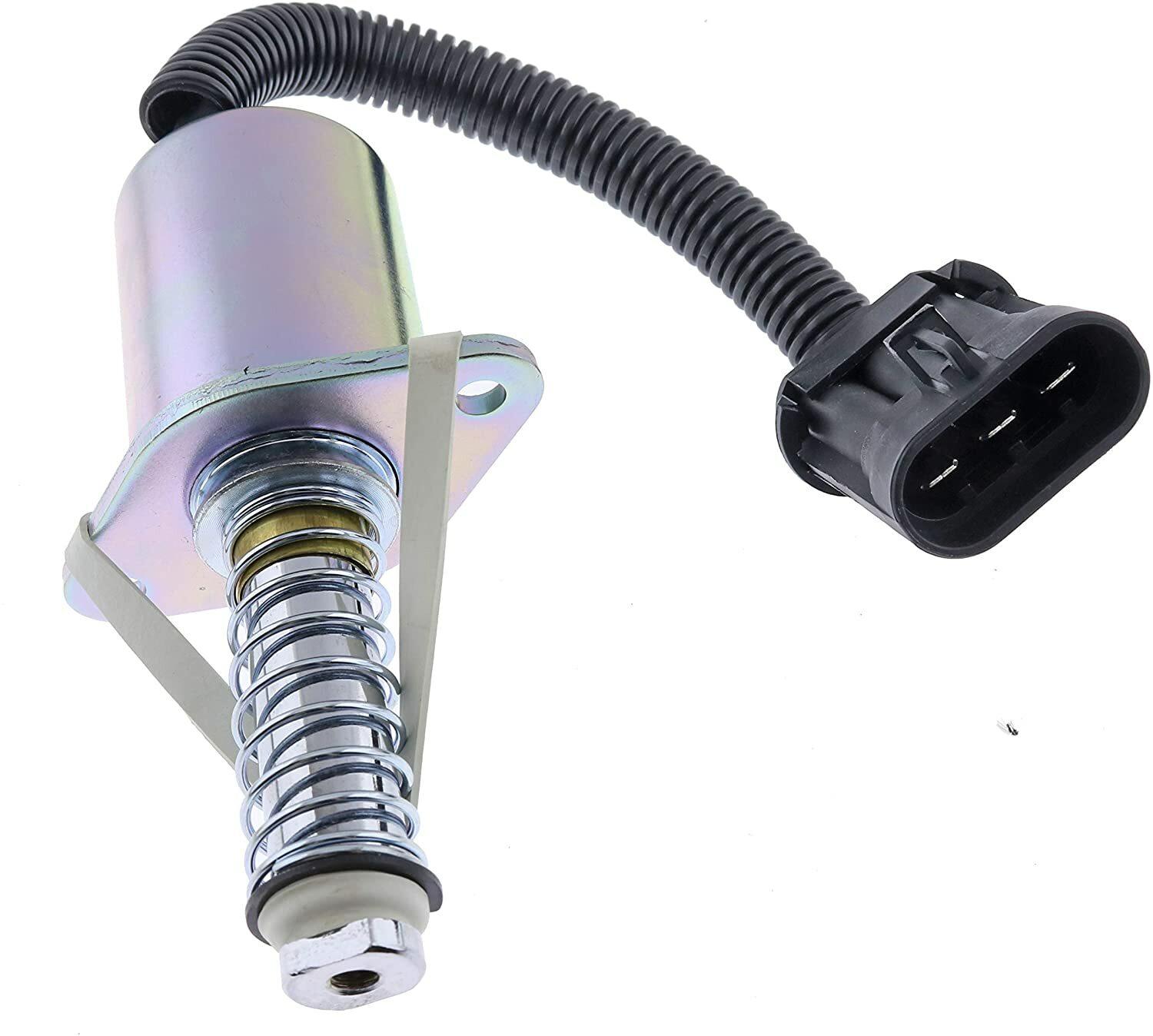 12V Fuel Solenoid 6681513 6681512 for Bobcat Skid Steer 325 328 751 7753 853 953