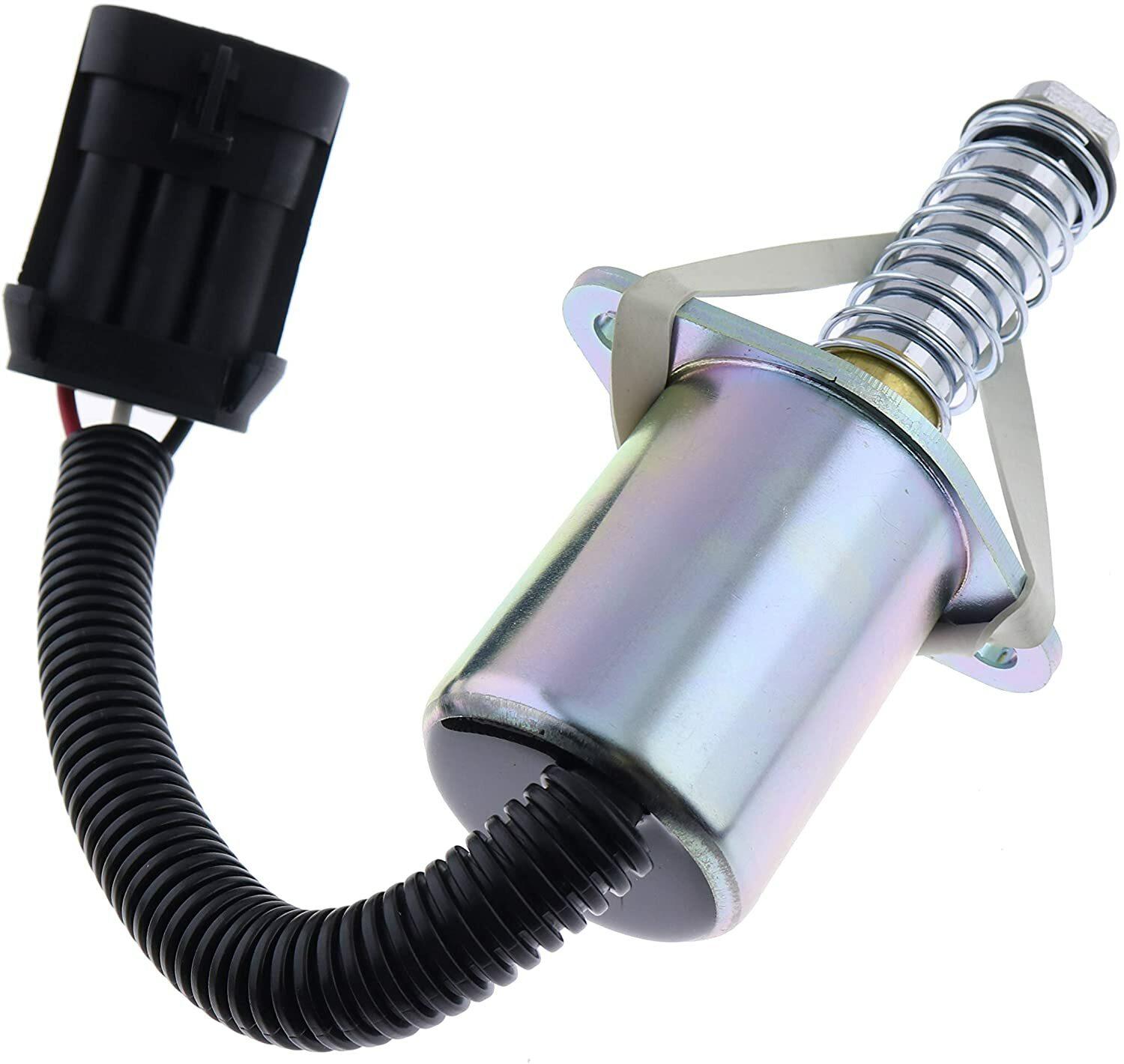12V Fuel Solenoid 6681513 6681512 for Bobcat Skid Steer 325 328 751 7753 853 953