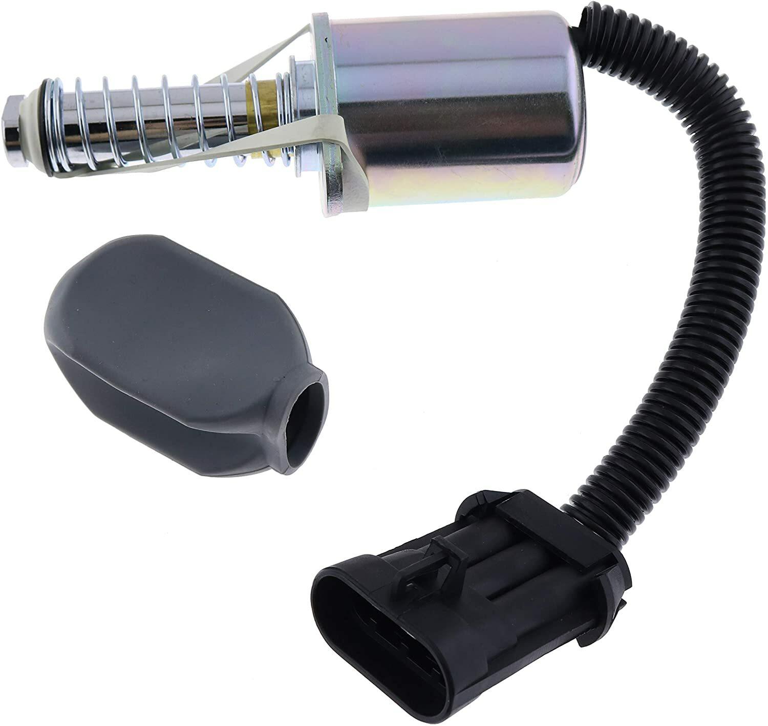 12V Fuel Solenoid 6681513 6681512 for Bobcat Skid Steer 325 328 751 7753 853 953