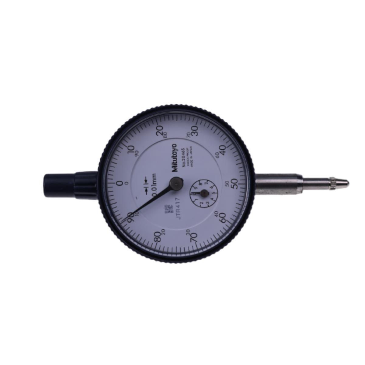 0.01mm X 10mm Dial Indicator 0-100 Lug Back Series 2 8mm Stem 2046S for Mitutoyo