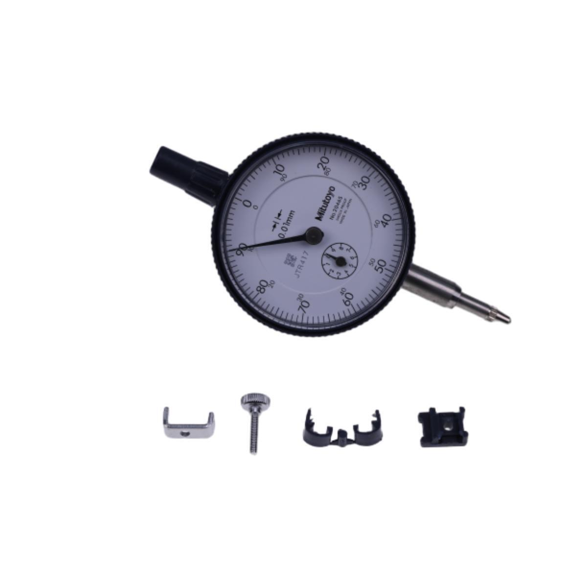 0.01mm X 10mm Dial Indicator 0-100 Lug Back Series 2 8mm Stem 2046S for Mitutoyo