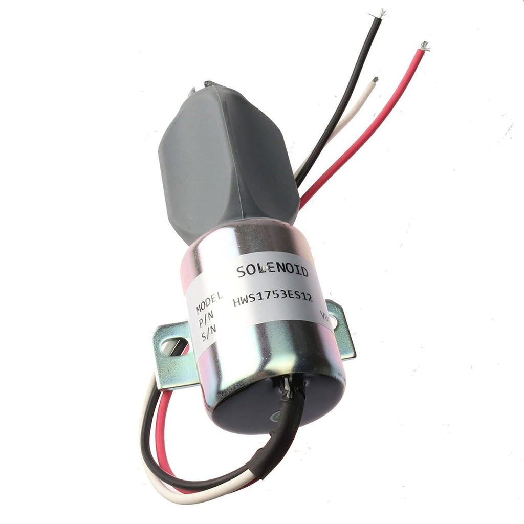 Solenoid 1753ES 12V for kubota 21hp engine 91-05 grasshopper 721D2 mower