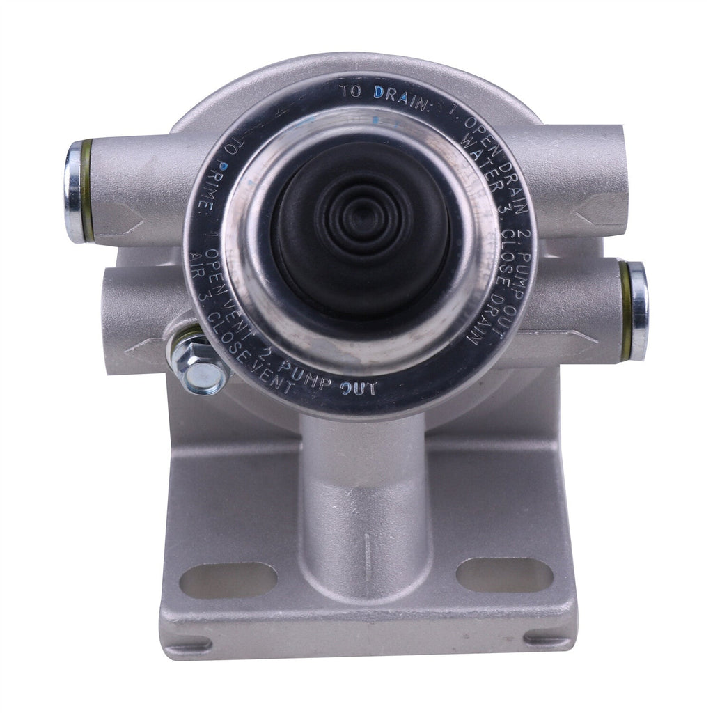 Hand Priming Pump Fuel Filter Mounting Base M16X1.5MM 1-14" Spin On Mount