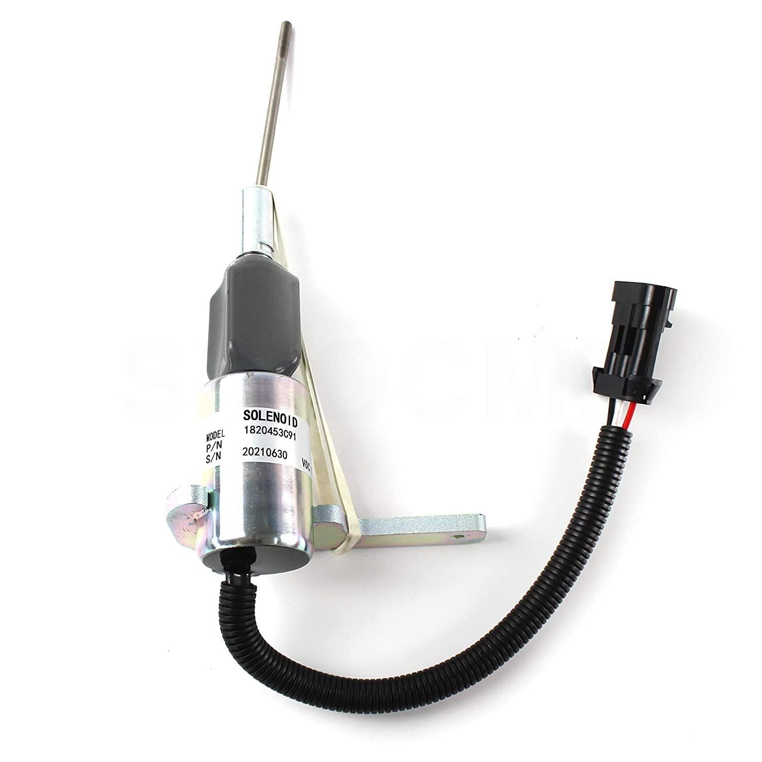 New Fuel Stop Solenoid 1823724C91 For Woodward Navistar SA-4338-12