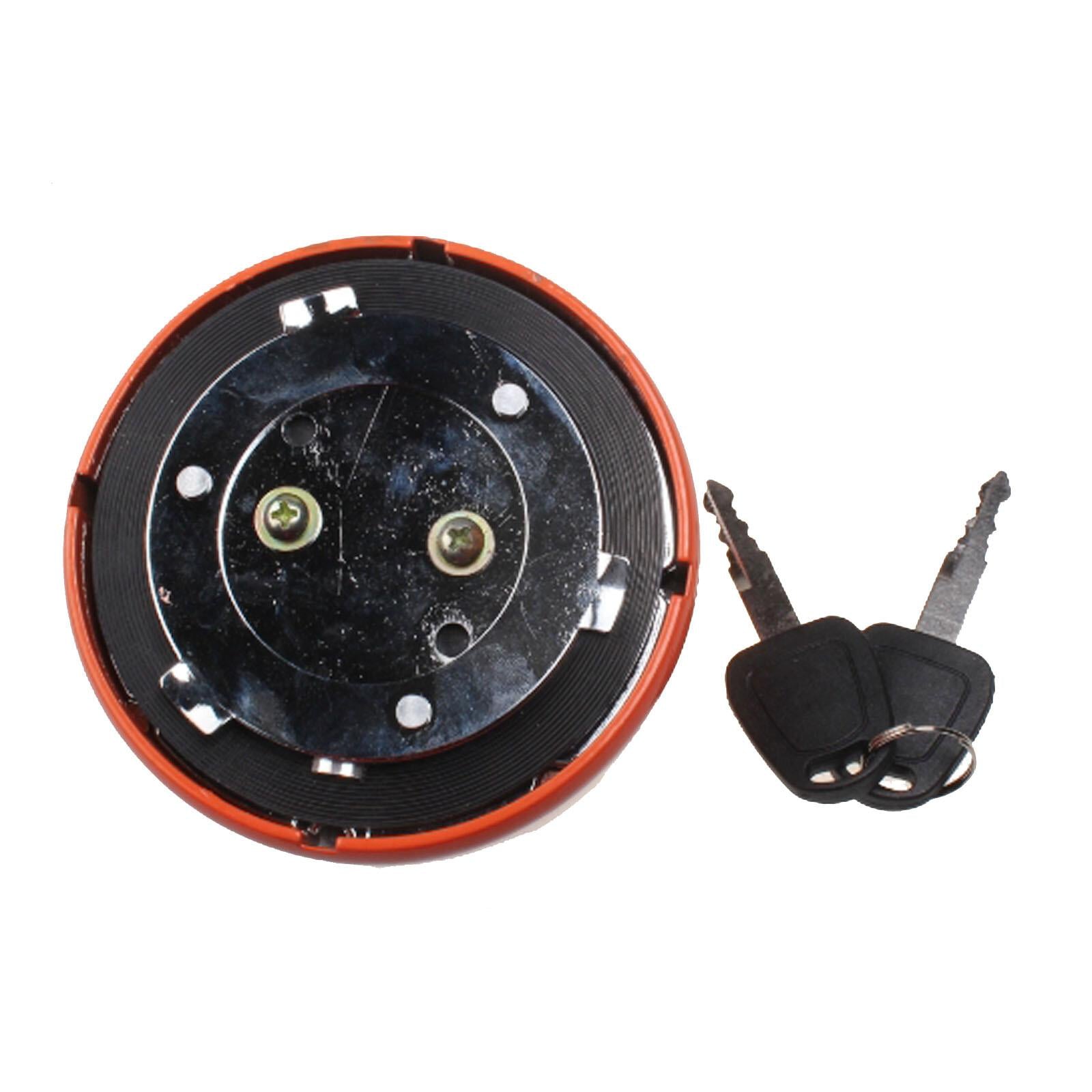 Fuel Tank Cap With 2 Keys for Daewoo Doosan Excavator DH215-7 DH225-9 DH300 New
