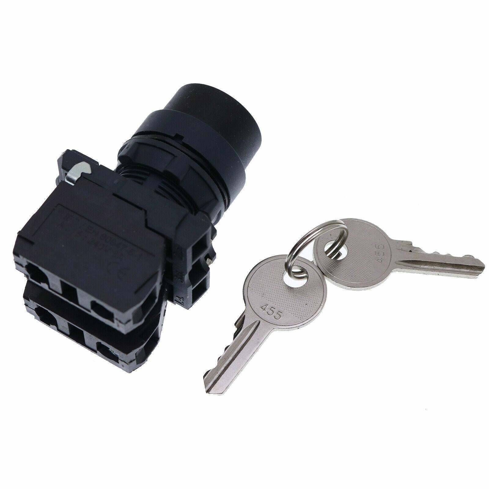 Ignition Switch with 455 Keys 122512GT for Genie S-40 S-45 S-60 S-65 S-80 S-85