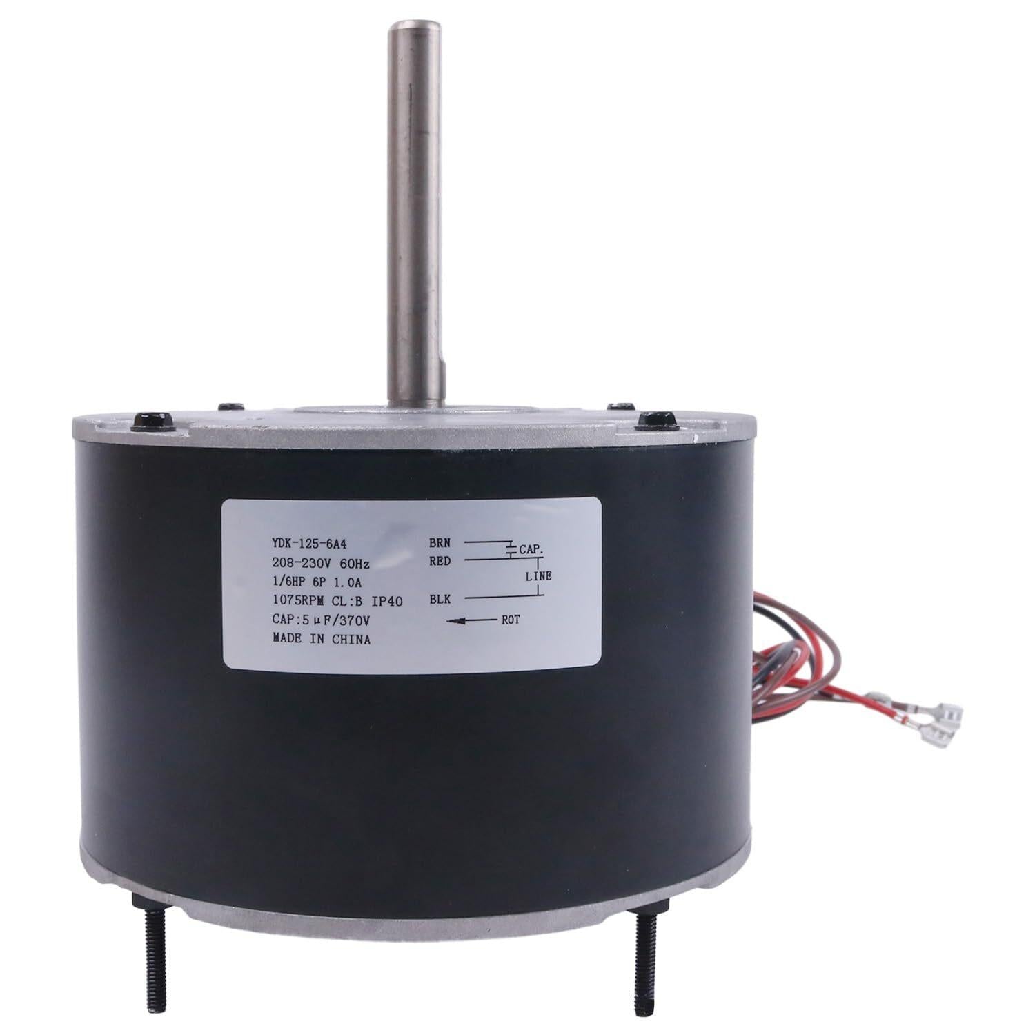 Fan Motor 5KCP39BGP870S 5KCP29ECA033S for GE Genteq 1/6 HP 208-230 Volts 1075RPM