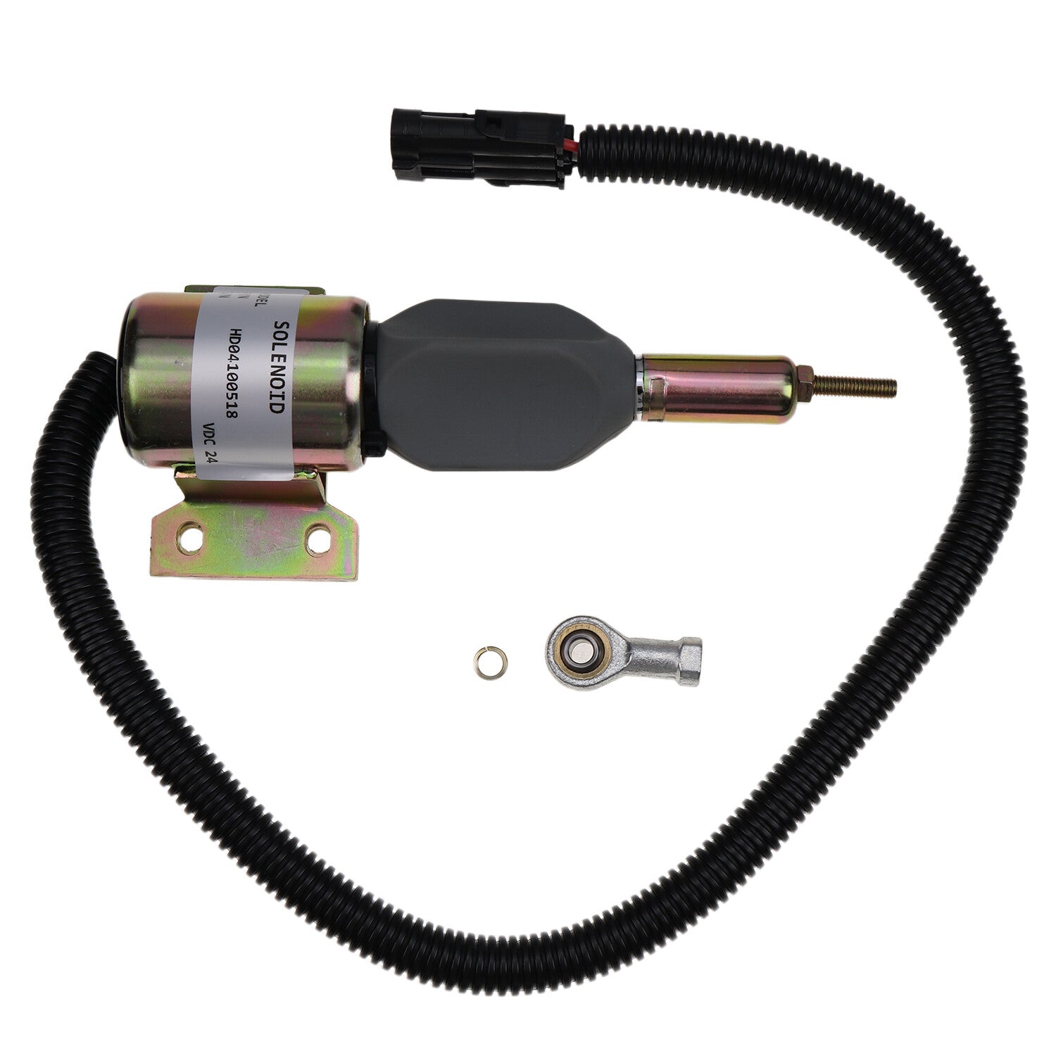 New Fuel Shutoff Solenoid Valve 3935432 24V for Cummins 6BT 5.9L Engine