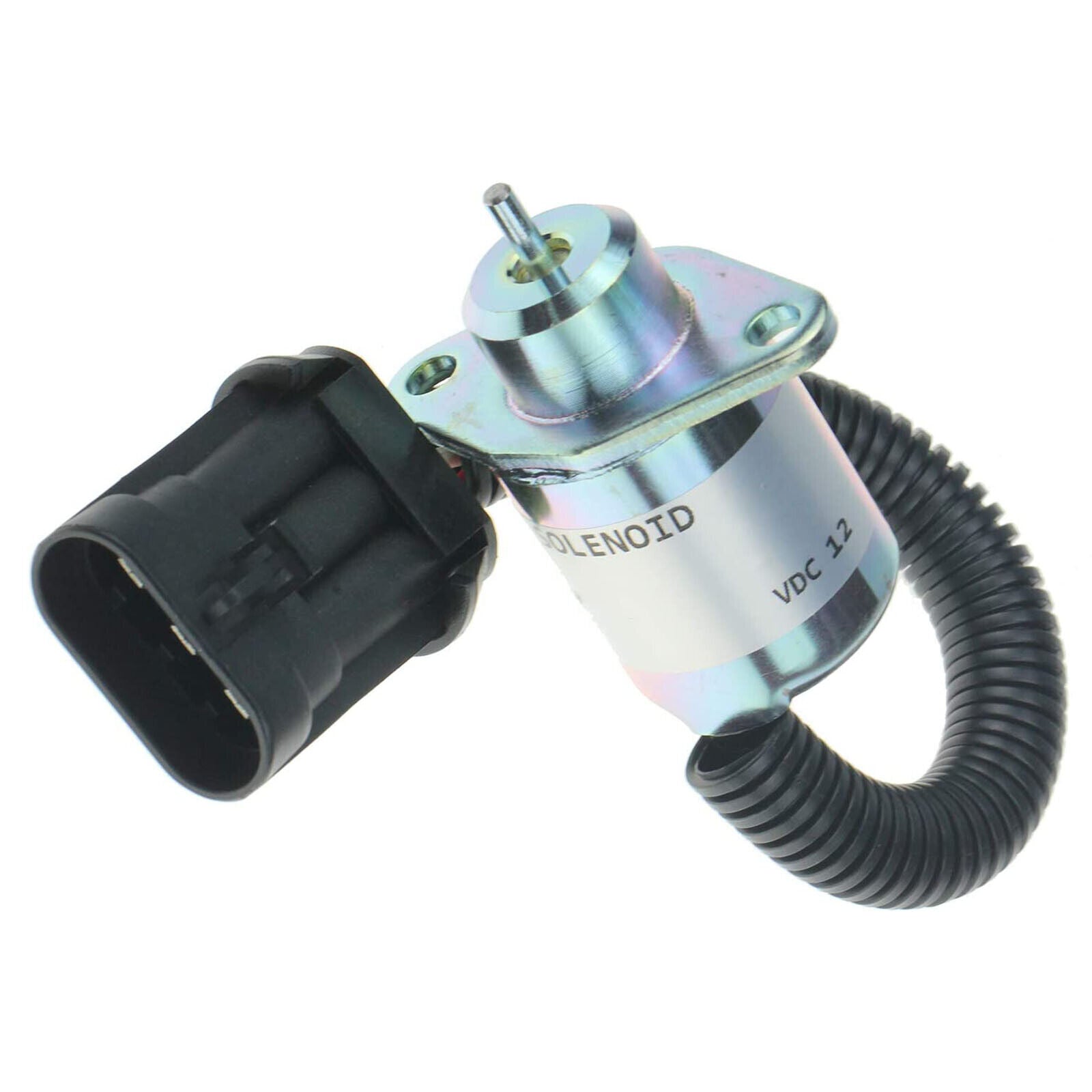Shutoff Solenoid Valve 6670602 12V for Bobcat 463 553 S70 S100 3Pin