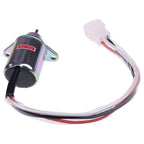 12V Fuel Shutoff Solenoid Valve 119653-66500 Fit for Yanmar Engine 3TNE74 3TNE68