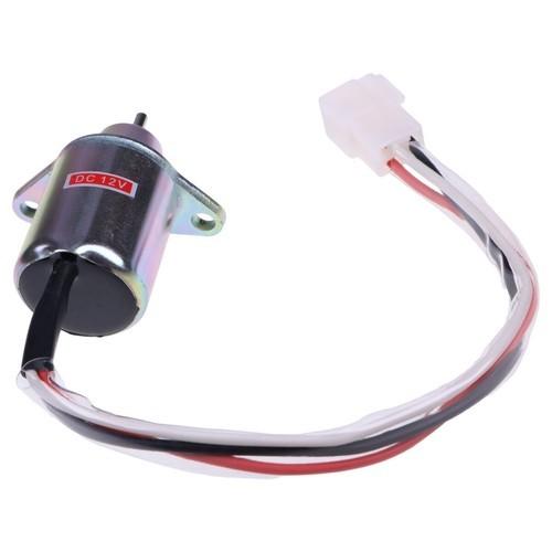 12V Stop Solenoid 119653-66500 for Yanmar 2TNE68 3TN66L 3TNE68 3TNE68C 3TNE74