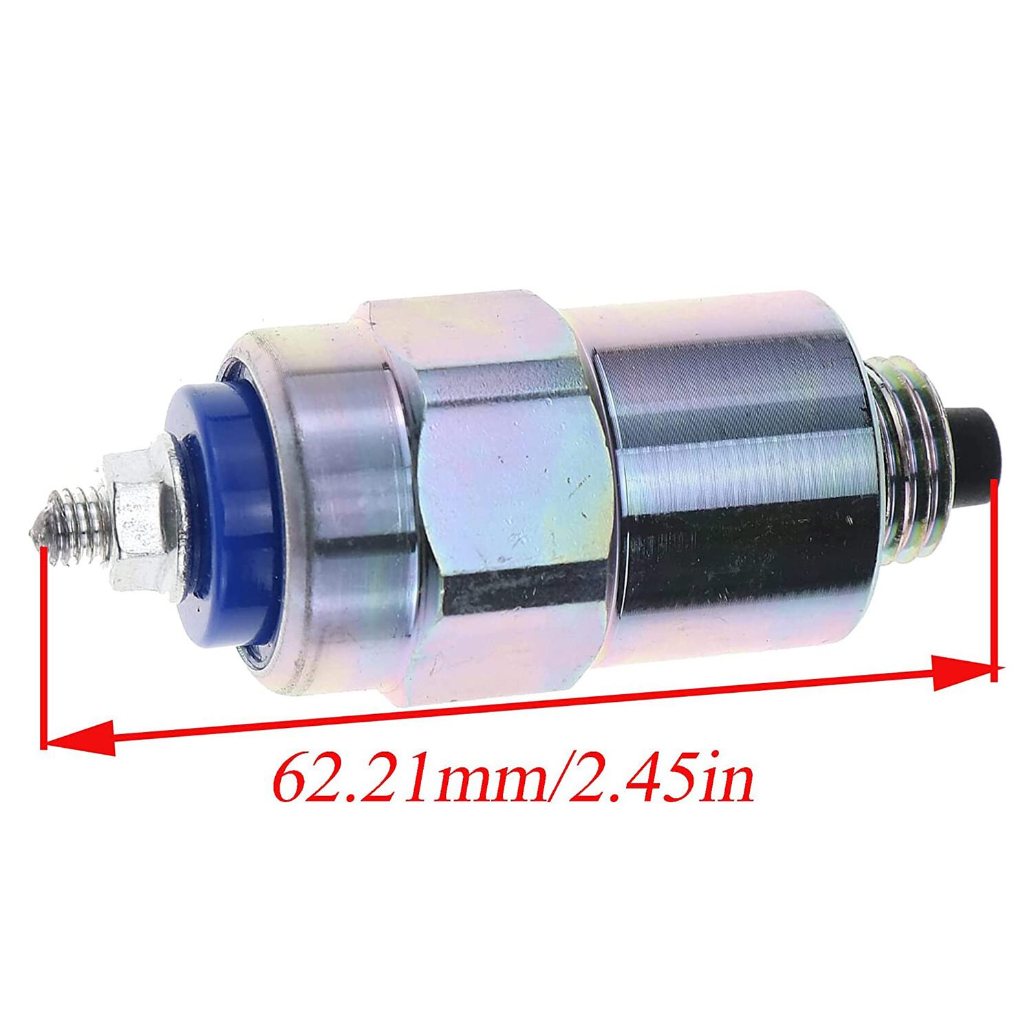 Fuel Shut Off Solenoid Fits Ford Tractor 250C, 260C, 276V,Ford Backhoe 555C 545D