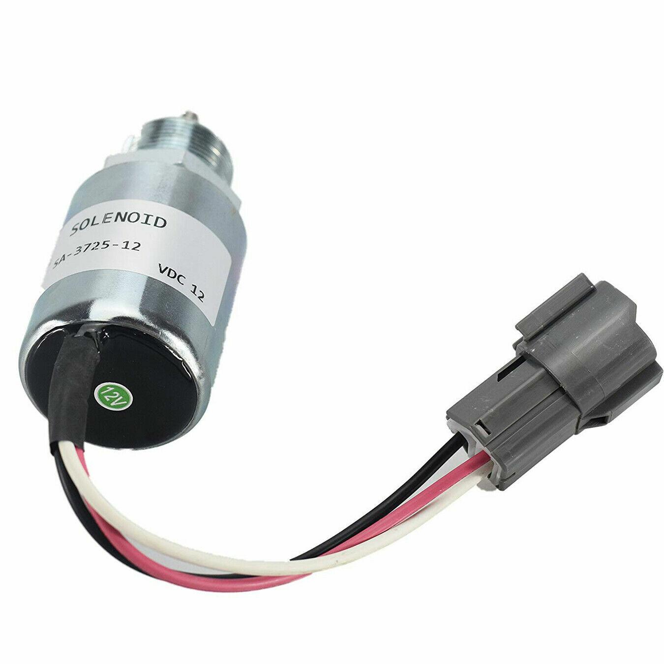 Solenoid for Mitsubishi S4L S3L L3E Volvo EC15 Toro 223D Mahindra SDMO Genset