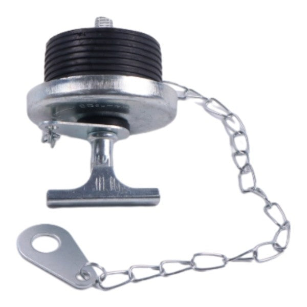 2" Oil Filter Cap w/Chain 107981 for CASE D-429 Komatsu MX09 Doosan MEGA 500-V