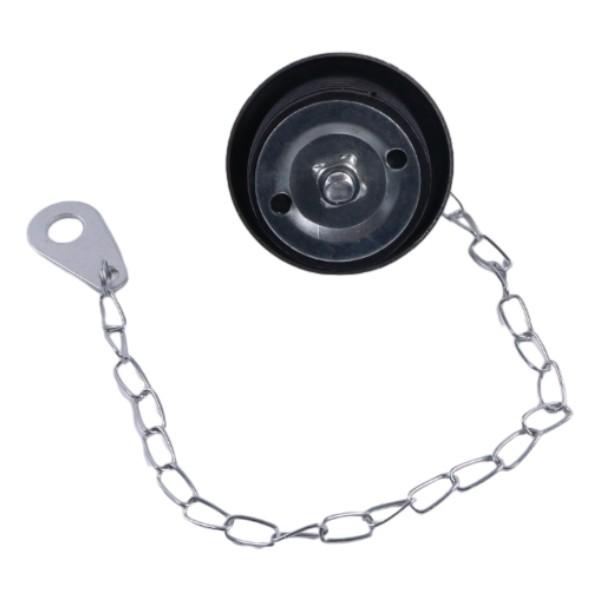 2" Oil Filter Cap w/Chain 107981 for CASE D-429 Komatsu MX09 Doosan MEGA 500-V