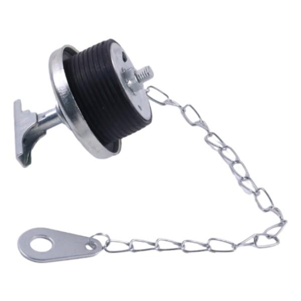 2" Oil Filter Cap w/Chain 107981 for CASE D-429 Komatsu MX09 Doosan MEGA 500-V