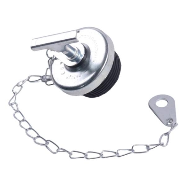 2" Oil Filter Cap w/Chain 107981 for Cummins Engine N14 NTA855A L10 M11 855 ISM