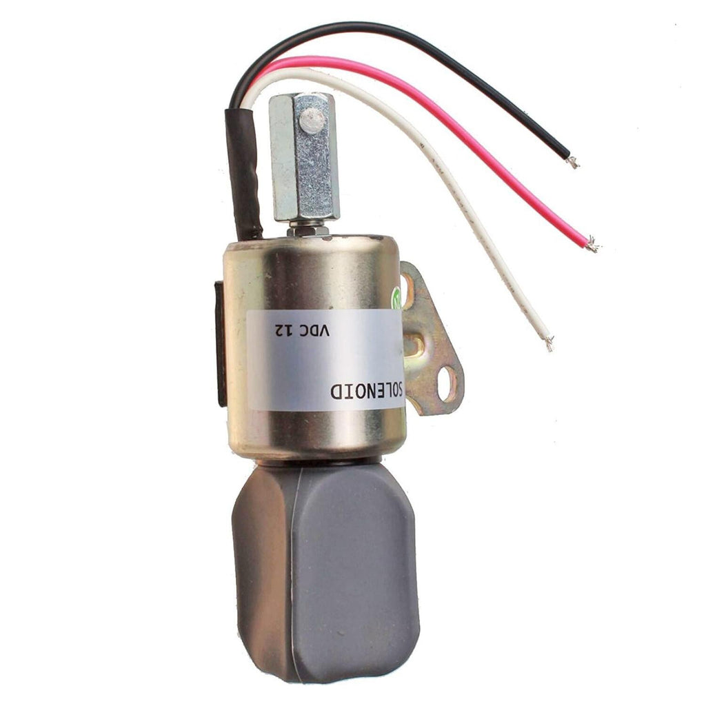 Stop solenoid 17520-60012 12V for Kubota D722-E3B D722 1756ES WOODWARD Solenoid