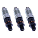 3x Fuel Injectors for Kubota ZD1011 ZD1021 ZD221 ZD321 ZD323 K-008 K008-3 KX41-3