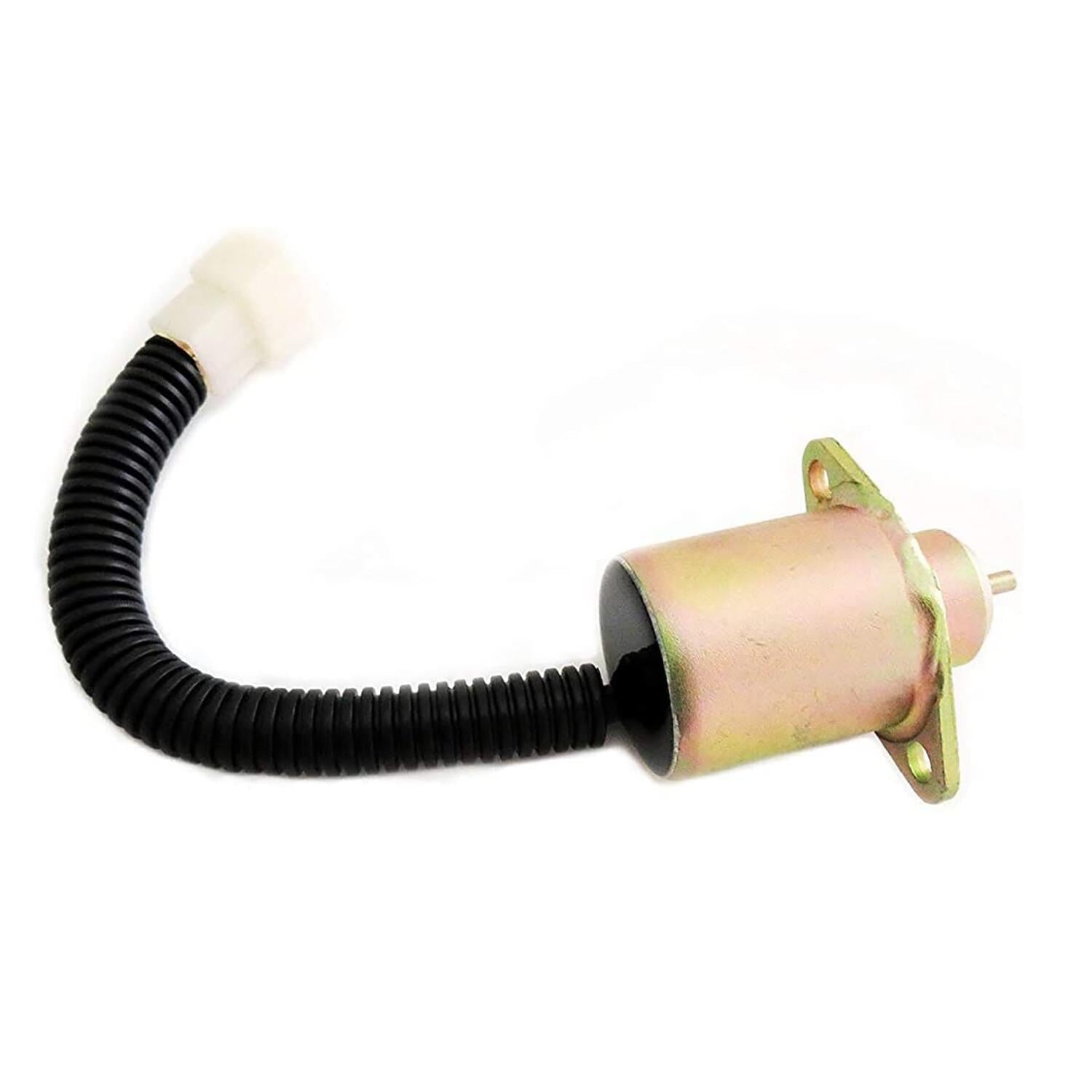 Fuel shutoff solenoid for JLG Lift 7023161 Kubota D905 Engine 12V